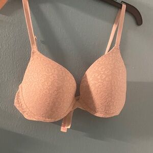 Victoria’s Secret PINK Elegant Lace Bra in White